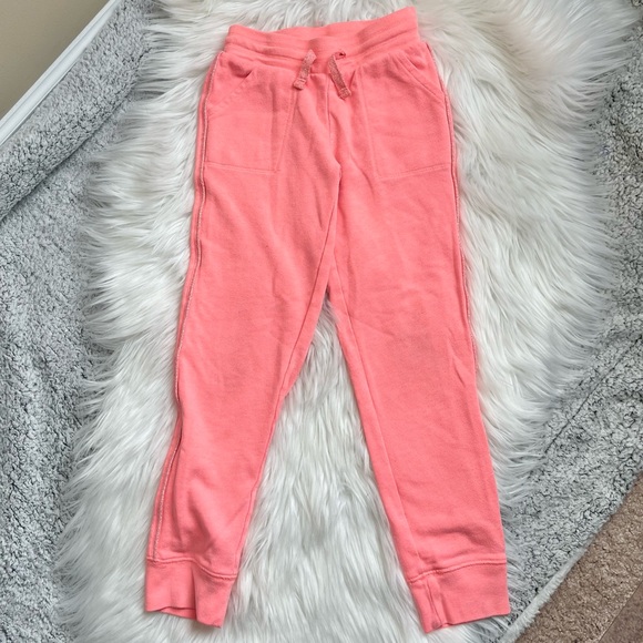 Cat & Jack Neon Sparkle Stripe Sweatpants - Picture 1 of 3